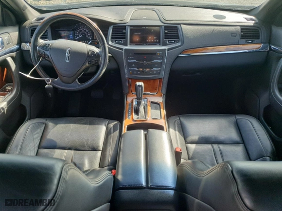 2014 Lincoln MKS with VIN 1LNHL9DK0EG603602, listed as a Copart auction lot 46362565 with 121,455 mi miles and Clean Title. Bid and sale history available at carsss.com. Image 8.