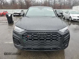 2025 Audi SQ5 Sportback Premium Plus with VIN WA124AFY8S2010468, listed as a Copart auction lot 84091434 with Not Provided miles and Salvage Title. Bid and sale history available at DreamBid. Image 5.
