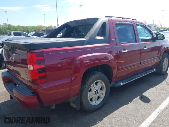 2007 Chevrolet Avalanche LTZ with VIN 3GNFK12327G257739, listed as a IAAI auction lot 42159715 with 224,306 mi miles. Bid and sale history available at carsss.com. Image 4.