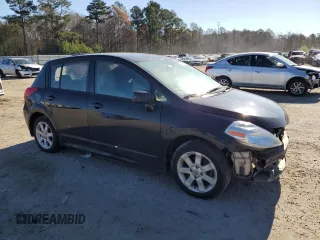 2010 Nissan Versa 1.8 SL with VIN 3N1BC1CP2AL440940, listed as a Copart auction lot 49373115 with 155,142 mi miles and Salvage Title. Bid and sale history available at carsss.com. Image 4.