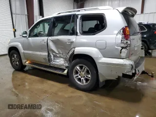 2005 Lexus GX 470 z VIN JTJBT20X250091141, wystawiony jako Copart lot #56942925 z przebiegiem 220 272 mil mil oraz Tytuł czysty. Historia ofert i sprzedaży dostępna na DreamBid. Obrazek 2.