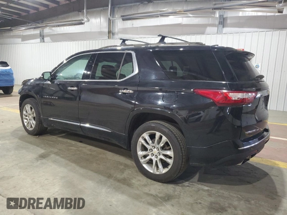 2018 Chevrolet Traverse High Country with VIN 1GNEVKKW8JJ156942, listed as a Copart auction lot 62066535 with 113,512 mi miles and Salvage title. Bid and sale history available at DreamBid. Image 2.