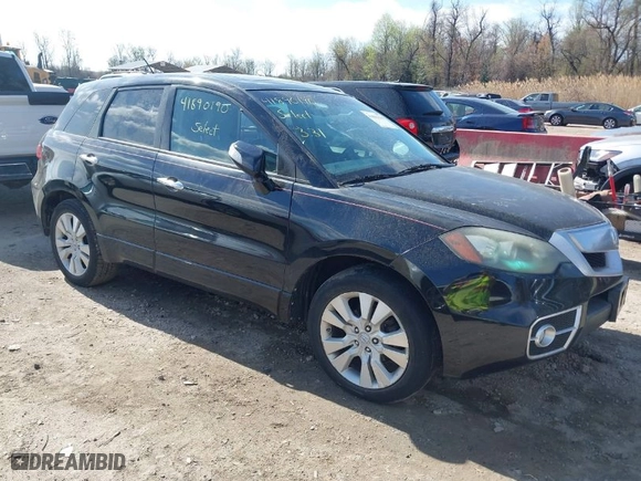 2011 Acura RDX Tech Pkg with VIN 5J8TB1H55BA001401, listed as a IAAI auction lot 41890190 with 226,582 mi miles. Bid and sale history available at carsss.com. Image 1.