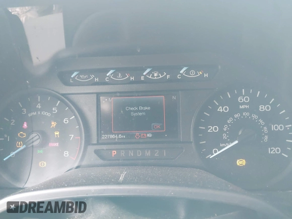 2020 Ford F-150 XL with VIN 1FTEX1CB2LKD36388, listed as a IAAI auction lot 42157444 with 227,864 mi miles and . Bid and sale history available at DreamBid. Image 7.