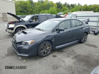 2018 Subaru WRX STI with VIN JF1VA2N6XJ9815028, listed as a Copart auction lot 56225315 with 24,180 mi miles and Salvage title. Bid and sale history available at DreamBid. Image 1.