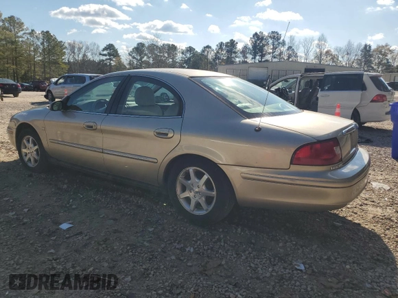 2000 Mercury Sable LS Premium with VIN 1MEFM55S8YG602894, listed as a Copart auction lot 82520124 with 58,092 mi miles and Clean Title. Bid and sale history available at carsss.com. Image 2.