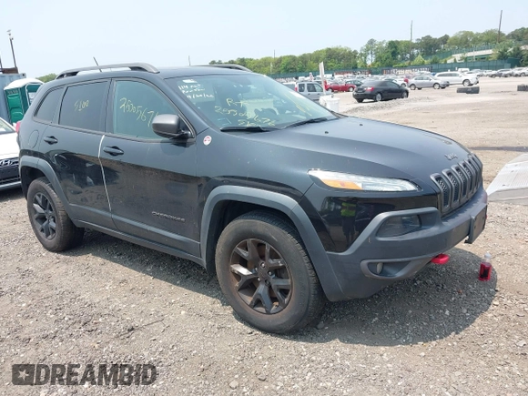 2014 Jeep Cherokee Trailhawk with VIN 1C4PJMBS8EW285276, listed as a IAAI auction lot 42408796 with Not provided miles and . Bid and sale history available at DreamBid. Image 1.