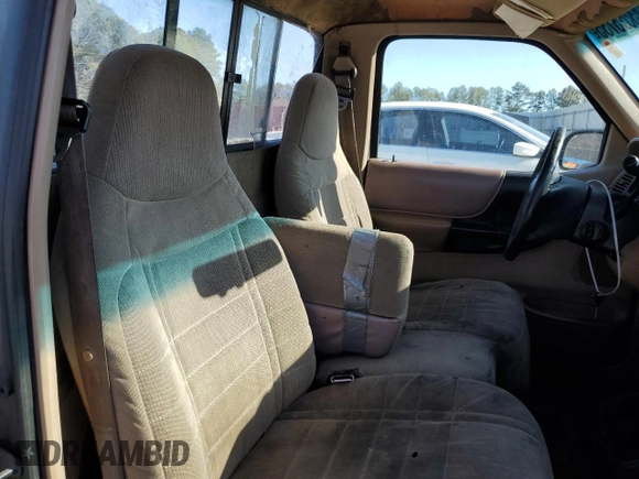 1997 Ford Ranger XLT with VIN 1FTCR10X9VUD15594, listed as a Copart auction lot 43583735 with 319,654 mi miles and Salvage Title. Bid and sale history available at carsss.com. Image 10.