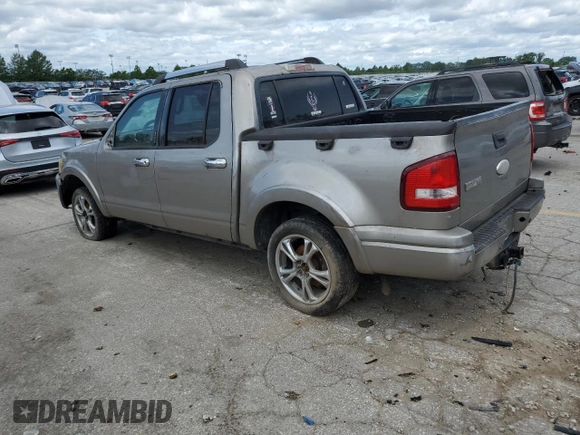 2008 Ford Explorer Sport Trac Limited with VIN 1FMEU33E68UA23141, listed as a Copart auction lot 61251835 with Not provided miles and Clean title. Bid and sale history available at DreamBid. Image 2.