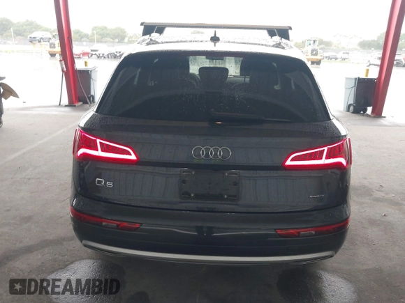 2019 Audi Q5 Premium Plus with VIN WA1BNAFY5K2133206, listed as a IAAI auction lot 42415360 with 35,153 mi miles and . Bid and sale history available at DreamBid. Image 17.