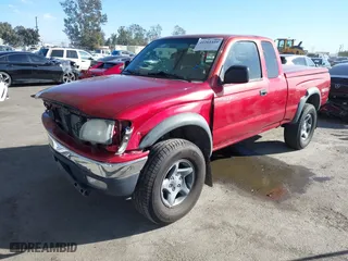 2003 Toyota Tacoma with VIN 5TEWN72N03Z206632, listed as a IAAI auction lot 41261410 with 267,584 mi miles. Bid and sale history available at carsss.com. Image 18.