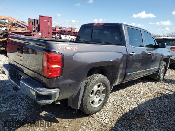 2015 Chevrolet Silverado 1500 LTZ with VIN 3GCUKSEC0FG334527, listed as a Copart auction lot 50331955 with 134,937 mi miles and Salvage Title. Bid and sale history available at DreamBid. Image 3.