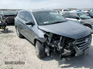 2018 Hyundai Tucson SEL with VIN KM8J3CA41JU683959, listed as a Copart auction lot 53227815 with 118,625 mi miles and Salvage title. Bid and sale history available at DreamBid. Image 12.
