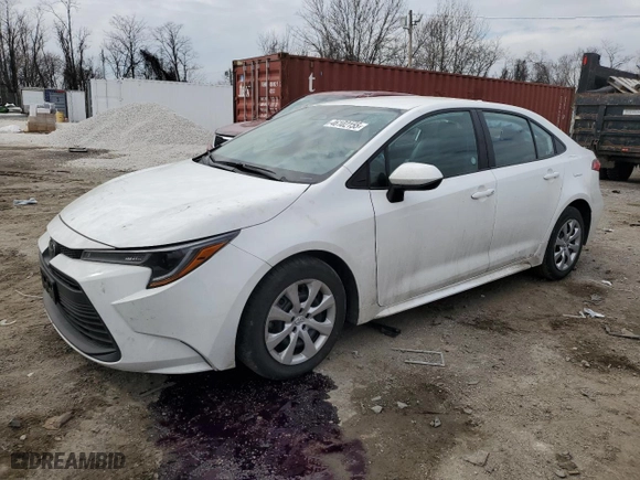 2024 Toyota Corolla LE with VIN 5YFB4MDE1RP138255, listed as a Copart auction lot 46102155 with 19,657 mi miles and Non Repairable. Bid and sale history available at carsss.com. Image 1.