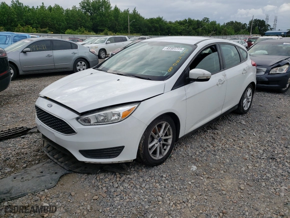 2016 Ford Focus SE with VIN 1FADP3K29GL374716, listed as a Copart auction lot 43301711 with 105,738 mi miles and Salvage Title. Bid and sale history available at carsss.com. Image 2.