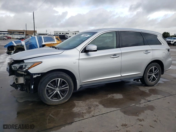 2019 Infiniti QX60 LUXE with VIN 5N1DL0MN1KC556586, listed as a Copart auction lot 71962854 with 35,529 mi miles and Salvage Title. Bid and sale history available at carsss.com. Image 1.
