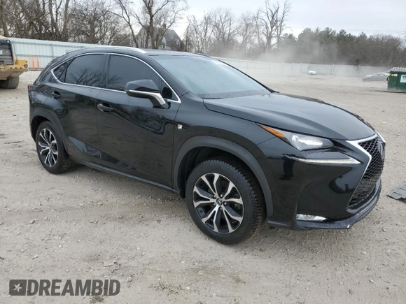 2015 Lexus NX 200t with VIN JTJBARBZ6F2018650, listed as a Copart auction lot 51252685 with 124,980 mi miles and Clean title. Bid and sale history available at DreamBid. Image 4.