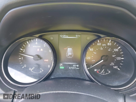 2017 Nissan Rogue SL with VIN JN8AT2MT6HW402601, listed as a IAAI auction lot 41711670 with 87,057 mi miles and . Bid and sale history available at DreamBid. Image 7.