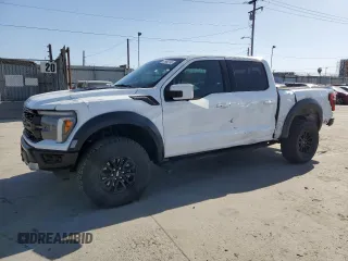 2024 Ford F-150 Raptor with VIN 1FTFW1RG1RFA22551, listed as a Copart auction lot 51982195 with 5,473 mi miles and Salvage Title. Bid and sale history available at carsss.com. Image 1.