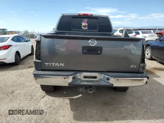 2015 Nissan Titan SL with VIN 1N6AA0ED5FN510723, listed as a Copart auction lot 60952184 with 177,435 mi miles and Salvage Title. Bid and sale history available at carsss.com. Image 6.