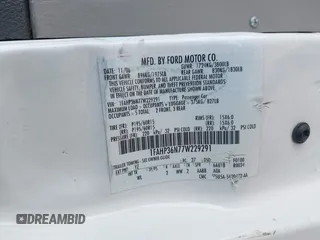 2007 Ford Focus SE с VIN 1FAHP36N77W229291, выставлен на аукционе IAAI как лот 41936864 с пробегом 153 118 миль миль и . История ставок и продаж доступна на DreamBid. Изображение 9.