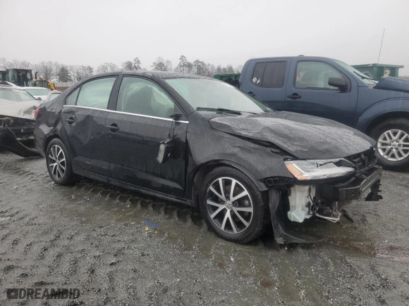 2017 Volkswagen Jetta 1.4T SE with VIN 3VWDB7AJXHM263162, listed as a Copart auction lot 45162865 with 95,795 mi miles and Salvage Title. Bid and sale history available at carsss.com. Image 4.