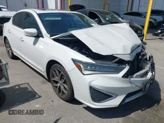 2020 Acura ILX w/Premium Pkg with VIN 19UDE2F76LA009773, listed as a IAAI auction lot 41902574 with 65,249 mi miles. Bid and sale history available at carsss.com. Image 1.