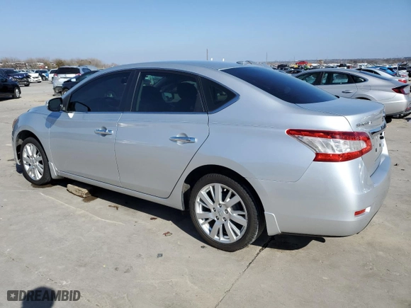 2014 Nissan Sentra SV with VIN 3N1AB7AP6EY307756, listed as a Copart auction lot 44066695 with 44,098 mi miles and Clean Title. Bid and sale history available at carsss.com. Image 2.