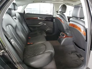 2013 Audi A8 L 3.0L with VIN WAURGAFD7DN004393, listed as a Copart auction lot 48186015 with 98,174 mi miles and Salvage Title. Bid and sale history available at carsss.com. Image 10.