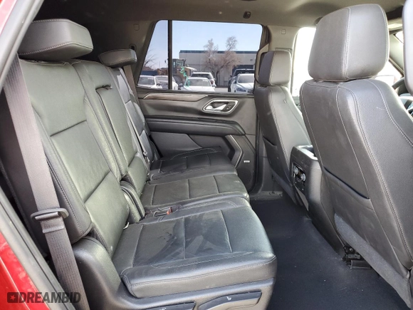 2021 Chevrolet Tahoe LT with VIN 1GNSCNKD6MR424580, listed as a Copart auction lot 46361905 with 62,488 mi miles and Salvage Title. Bid and sale history available at carsss.com. Image 12.