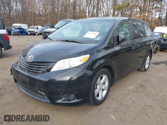 2016 Toyota Sienna L with VIN 5TDZK3DC7GS721298, listed as a IAAI auction lot 41727005 with 169,282 mi miles and . Bid and sale history available at DreamBid. Image 2.