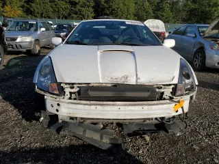 2002 Toyota Celica GT with VIN JTDDR32T220142482, listed as a Copart auction lot 77912724 with 224,190 mi miles and Salvage Title. Bid and sale history available at carsss.com. Image 5.