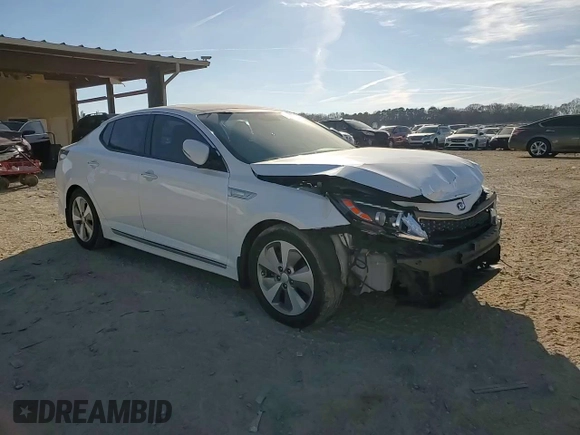 2016 Kia Optima Hybrid EX with VIN KNAGN4AD5G5098395, listed as a Copart auction lot 45480565 with 161,301 mi miles and Salvage Title. Bid and sale history available at carsss.com. Image 10.