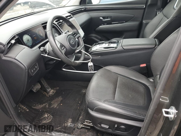2023 Hyundai Tucson Limited with VIN 5NMJECAE7PH237810, listed as a Copart auction lot 46398795 with 18,337 mi miles and Salvage Title. Bid and sale history available at DreamBid. Image 7.