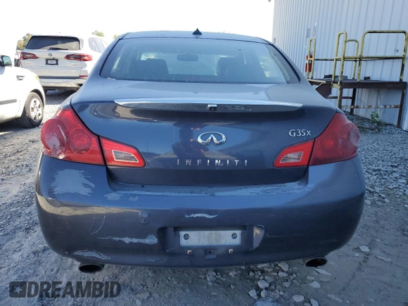 2008 Infiniti G35 x with VIN JNKBV61F68M265265, listed as a Copart auction lot 75048584 with 237,280 mi miles and Clean Title. Bid and sale history available at DreamBid. Image 6.