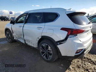 2019 Hyundai Santa Fe Ultimate with VIN 5NMS53AA0KH084004, listed as a Copart auction lot 86798584 with 54,855 mi miles and Salvage Title. Bid and sale history available at carsss.com. Image 2.