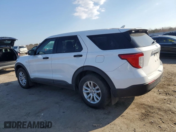2020 Ford Explorer with VIN 1FMSK8BH9LGC66998, listed as a Copart auction lot 43738485 with 91,879 mi miles and Clean Title. Bid and sale history available at carsss.com. Image 2.