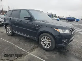 2017 Land Rover Range Rover Sport SE with VIN SALWG2FVXHA158297, listed as a Copart auction lot 50999465 with 49,456 mi miles and Salvage title. Bid and sale history available at DreamBid. Image 4.