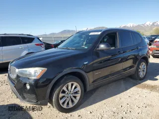 2016 BMW X3 xDrive28i z VIN 5UXWX9C59G0D86673, wystawiony jako Copart lot #54160195 z przebiegiem Nie podano mil oraz Szkoda całkowita • Salvage title. Historia ofert i sprzedaży dostępna na DreamBid. Obrazek 1.