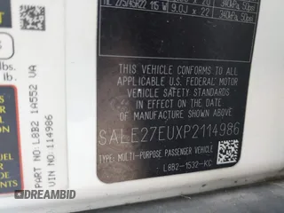 2023 Land Rover Defender X-Dynamic SE с VIN SALE27EUXP2114986, выставлен на аукционе IAAI как лот 42302857 с пробегом 29 384 миль миль и . История ставок и продаж доступна на DreamBid. Изображение 9.