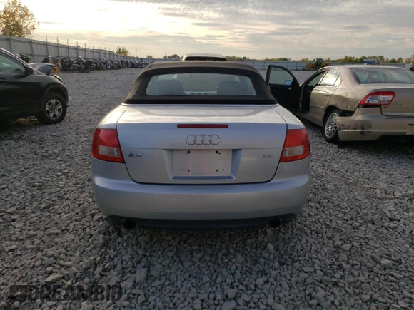 2003 Audi A4 1.8T with VIN WAUAC48H63K029294, listed as a Copart auction lot 70424853 with 120,865 mi miles and Non Repairable. Bid and sale history available at carsss.com. Image 6.