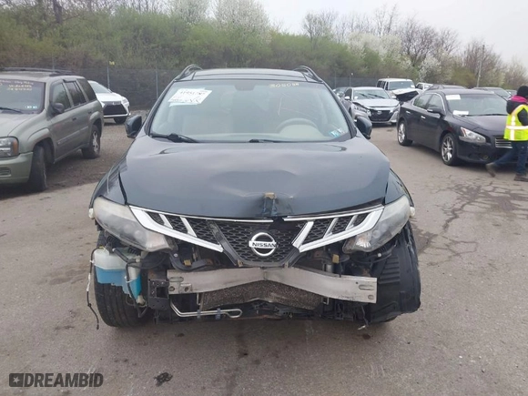 2013 Nissan Murano SL with VIN JN8AZ1MW6DW305038, listed as a IAAI auction lot 41951787 with 110,513 mi miles. Bid and sale history available at carsss.com. Image 12.