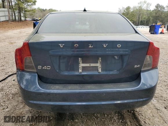 2009 Volvo S40 2.4L with VIN YV1MS382X92445246, listed as a Copart auction lot 51971885 with 127,359 mi miles and Salvage Title. Bid and sale history available at carsss.com. Image 6.