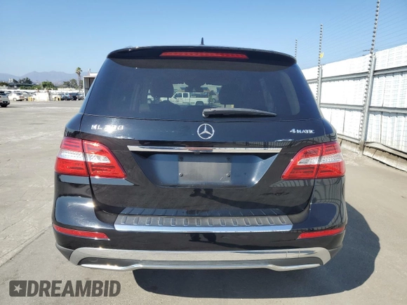 2012 Mercedes-Benz M 350 with VIN 4JGDA5HB3CA025681, listed as a Copart auction lot 64791805 with 132,633 mi miles and Salvage title. Bid and sale history available at DreamBid. Image 6.