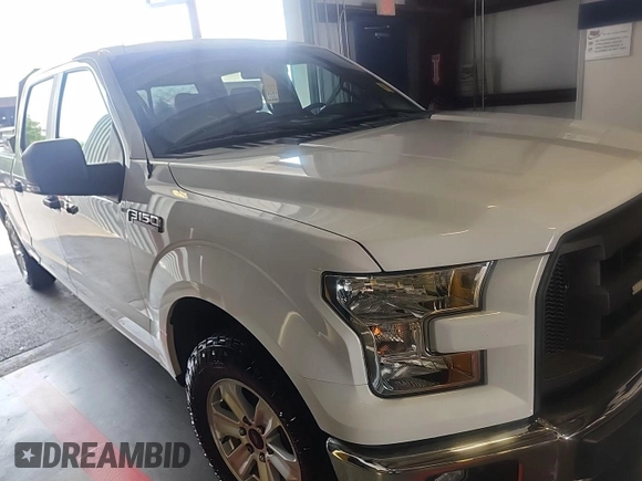 2017 Ford F-150 XL with VIN 1FTEW1CF1HKD12807, listed as a IAAI auction lot 42150512 with 116,075 mi miles. Bid and sale history available at carsss.com. Image 1.