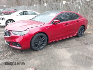 2020 Acura TLX Advance with VIN 19UUB3F80LY000159, listed as a IAAI auction lot 41677292 with 17,113 mi miles and . Bid and sale history available at DreamBid. Image 17.