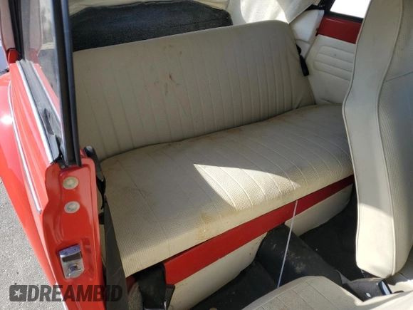 1968 Volkswagen Beetle with VIN 158568466, listed as a Copart auction lot 74978484 with 51,303 mi miles and Salvage Title. Bid and sale history available at DreamBid. Image 11.