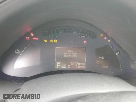 2017 Nissan LEAF S with VIN 1N4BZ0CP8HC302398, listed as a Copart auction lot 50421905 with 31,220 mi miles and Salvage Title. Bid and sale history available at carsss.com. Image 9.