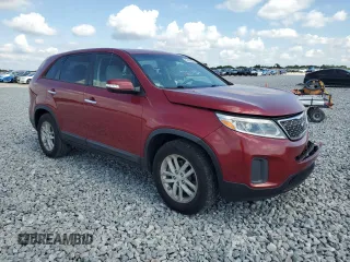 2014 Kia Sorento LX z VIN 5XYKT3A67EG461489, wystawiony jako Copart lot #57498295 z przebiegiem 198 799 mil mil oraz Szkoda całkowita • Salvage title. Historia ofert i sprzedaży dostępna na DreamBid. Obrazek 4.