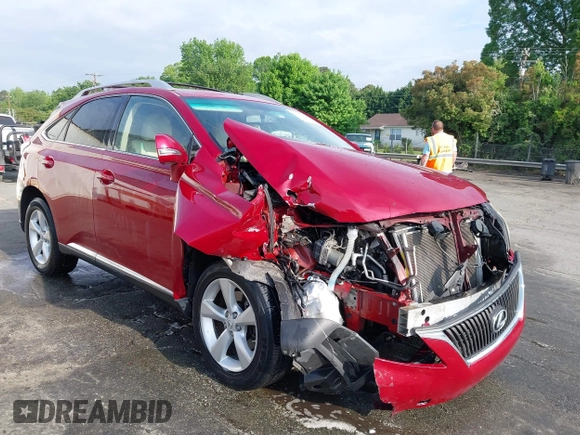 2011 Lexus RX 350 with VIN JTJZK1BA7B2004578, listed as a IAAI auction lot 42121086 with 161,990 mi miles and . Bid and sale history available at DreamBid. Image 1.